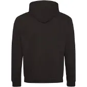 Just Hoods JH003 Varsity Hoodie - Zwart