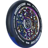 Boarddistribution 120mm Stuntstep Wiel Black Widow Marine Rainbow
