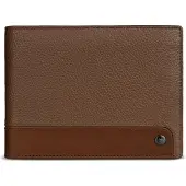 Bugatti portemonnee Due Flap Wallet Cognac bruine