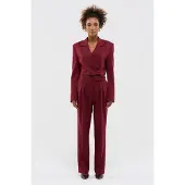 BENU Dames Korte Bordeaux Blazer