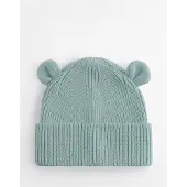 Beechfield Organic Baby Bear Beanie - Dusty Turquoise - 12-24 MTHS