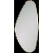 Balmani Auro organische toiletspiegel Brushed Champagne Gold 45 x 75 cm