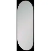 Balmani Auro ovale toiletspiegel mat zwart 35 x 80 cm
