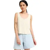 Quiksilver - Women's Mom Denim Short - Short 27, blauw