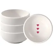 Like. by Villeroy & Boch Dipschalen With Love ø 8 cm Set van 6