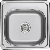 Loge 1. Becken: RVS keukenbak, inbouwspoelbak, spoelbak, wasbak