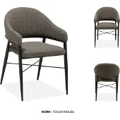 MX Sofa Eetkamer stoel Roma | kleur: Mouse