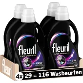 Fleuril 4x Black Wasmiddel 29 Wasbeurten 1,305 Liter