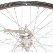Roland achterwiel 28 x 1 1/2 remnaaf zwart zink spk