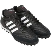 Adidas - Heren voetbalschoenen voor kunstgras, "Mundial Team", leer, PP339 (maat 47 EU) (zwart)
