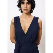 FRNCH Pakize jumpsuit donker v