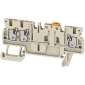 Weidmuller 2918270000 Scheidings- en meetserieklem Steekaansluiting Beige 100 stuk(s)