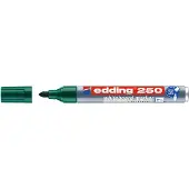 Edding E-250 Niet-permanent Whiteboard-marker Groen Medium Ronde punt 1,5 - 3 mm 100% Gerecycled