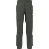 Adidas Originals Broek 'Trefoil' citroengeel / donkergrijs