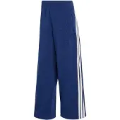 Adidas Sportbroek 'KIT 3-Stripes Wide' donkerblauw / wit