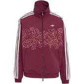 Adidas Tussenjas 'Firebird' wijnrood / watermeloen rood / wit
