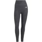Adidas Sportbroek 'Optime Essentials' grijs gemêleerd / wit
