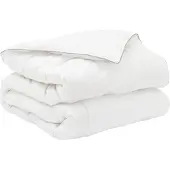 vidaXL Dekbed set Wit 135 x 220 cm Katoen, Bamboe, Polyester