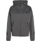 Adidas Sportief sweatvest 'Z.N.E.' donkergrijs / zwart