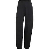 Adidas Sportbroek 'KIT SMALL LOGO LOOSE CUFFED' zwart