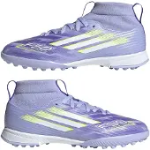 Adidas F50 Sparkfusion League Tf Junior Football Boots Paars EU 28 Kinderen