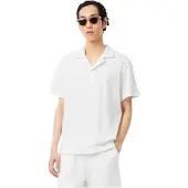 Lacoste poloshirt wit katoen normale fit