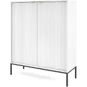 Selsey Dressoir Louis 2 deurs | spaanplaat wit 104x125x39 cm dressoirs | NADUVI