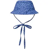 Swim Essentials - zonnehoedje - 0-8 jaar - blauw - Luipaardprint