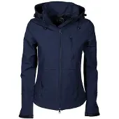 Jansen Dames Chicago Softshell jas navy m