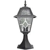 BTR Staande lamp buitenlamp tuinlamp zwart-goud IP44 lamp lamp