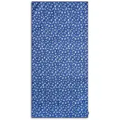 Swim Essentials - strandlaken - 135 x 65 cm - handdoek - Luipaardprint - sneldrogend microvezel - Blauw