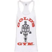 Gold's Gym GGVST003 Muscle Joe Premium String Vest - White - M