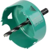Wolfcraft Carbonstalen gatenzaag | Ø76mm | 1 stuk - 5970000