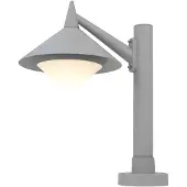 Wofi Buiten Staande Lamp Tuinvoet Pad ALU Zuil Spotlight Armatuur grijs 379401500500