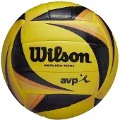 Wilson - "Optx Avp Replica Mini" Volleybal PP7773 (2) (Zwart/Geel)