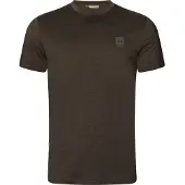 Härkila - Base All Season S/S T-Shirt - Merinoshirt 4XL, bruin