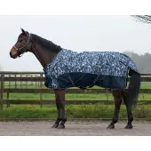 QHP Winterdeken turnout luxe 300gr 60/90 cm Grijs