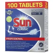 Sun Professional 6x Vaatwastabletten Classic Pro Formula 100 Stuks