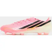 Adidas F50 Hyperfast Pro Gras Voetbalschoenen (FG) Felroze Zwart Goud Wit