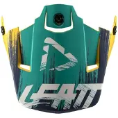 Leatt Vizier voor de motorhelm, goud/aqua groen, geschikt voor de GPX 3.5 helm