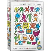Eurographics Collage - Keith Haring Puzzel (1000 stukjes)