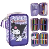 Hello Kitty Little Rebel, gevulde pennenhouder, 3-laags