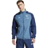 Adidas Arsenal Presentatie Trainingsjack 2025-2026 Blauw Donkerblauw Wit