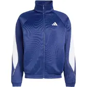Adidas Sportsweatvest 'Stadium' navy / wit