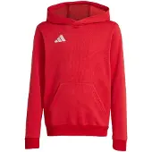 Adidas Entrada 26 Hoodie Kids Rood Wit