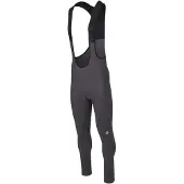 Agu Essential - Bibtight - Fietsbroek met bretels - Heren - Zwart - L - Ademend - Reflecterend - Siliconen gripper