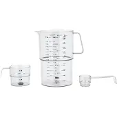 Mepal Maatbeker Mensura Clear (3-delig)
