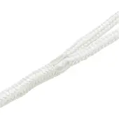 vidaXL Boottouw 16 mm 6 m Wit Polyester