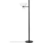 Flos Nocturne Floor Lamp Bowl - Vloerlampen Glas Black - D305F06CDEAB1