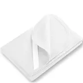 Famanu - Matrasbeschermer 200x220 cm, waterdicht, katoen, wasbaar en ademend, Oeko-Tex gecertificeerd – Wit